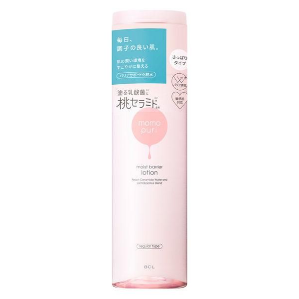 모모푸리 수분 배리어 토너 R 200mL 산뜻 타입 복숭아 세라마이드 유산균 BCL 컴퍼니