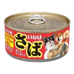 Inaba Japanese fish dog can tuna / bonito 170g
