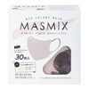 MASMiX Mask 30 pieces (Pale Lilac x Dark Gray)
