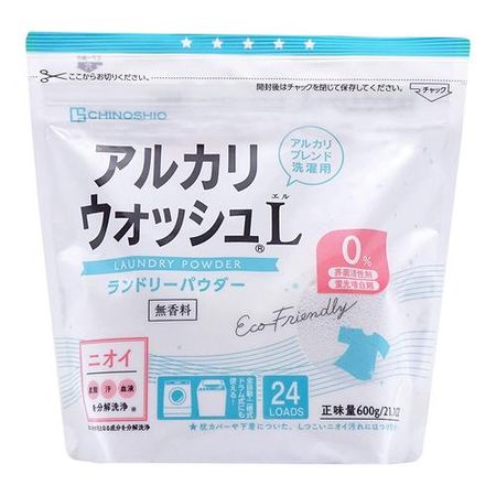 Alkaline Wash L Laundry Powder Unscented 600g