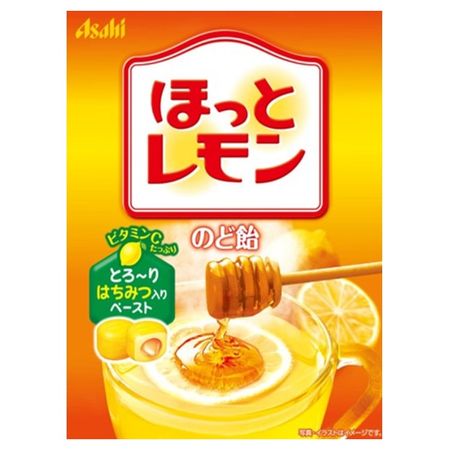 アサヒグループ食品 ほっとレモンのど飴 80g