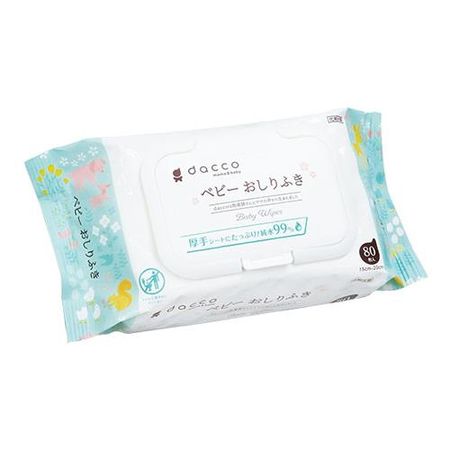 Dacco 婴儿湿巾（带盖）80 片装