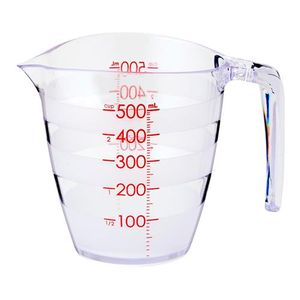 マーナ 目盛りが見やすい計量カップ ５００ｍＬ Ｋ７２８ＣＬ 1個入