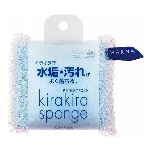 Mana Kirakirasu Ponge Multi K129 1 piece (blue)