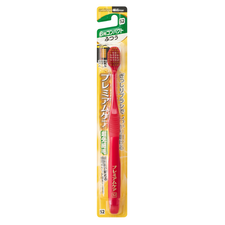 Premium Care 6排小巧普通牙刷 1件
