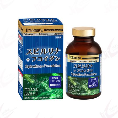 Dr.Tomoya スピルリナ&フコイダン 1000粒