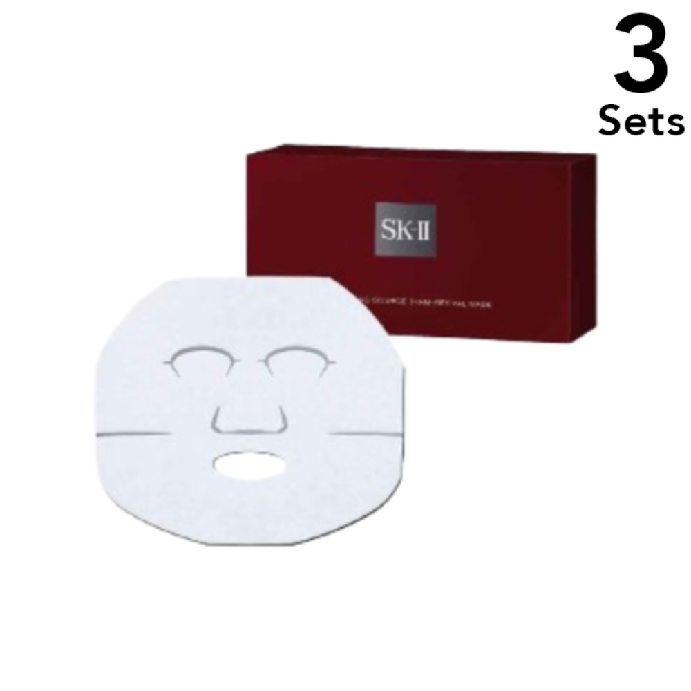 【3개 세트】SK-II 화이트닝 소스 더마 리바이벌 마스크 6매입