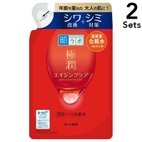 [Set of 2] Rohto Hada Labo Gokujyun Medicated Firming Lotion 170mL Refill