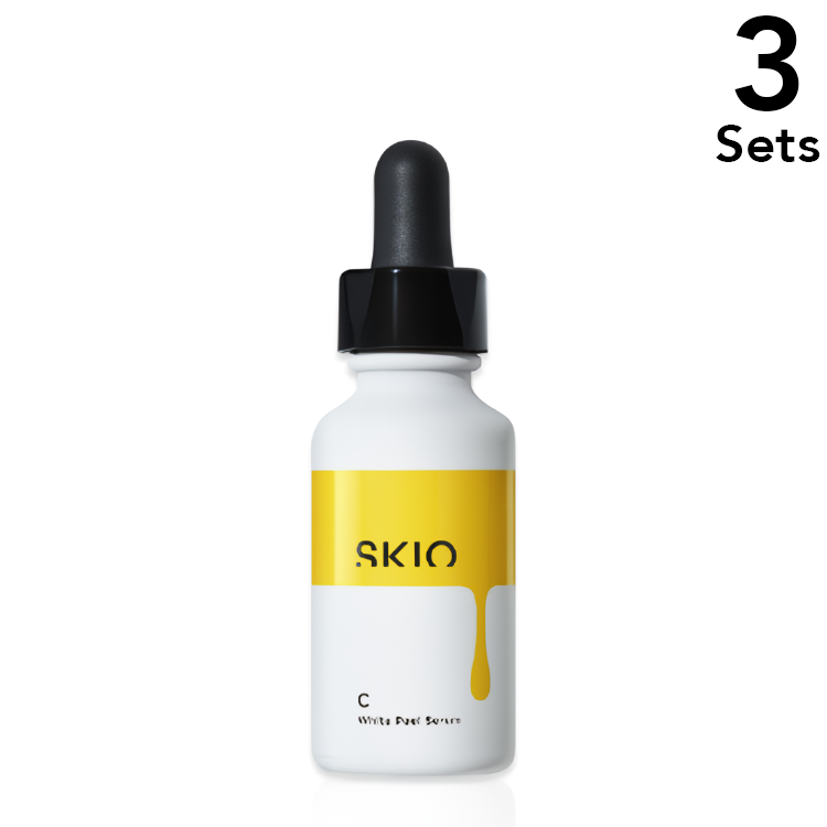 樂敦製藥 【3入組】樂敦製藥 SKIO VC 美白煥膚精華液 26mL（約45天用量）