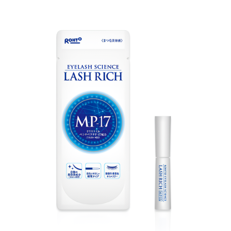 アイケア ROHTO EYELASH SCIENCE LASH RICH MP-17 Rohto Pharmaceutical LASH RICH Eyelash Serum 2.5 mL (1-month