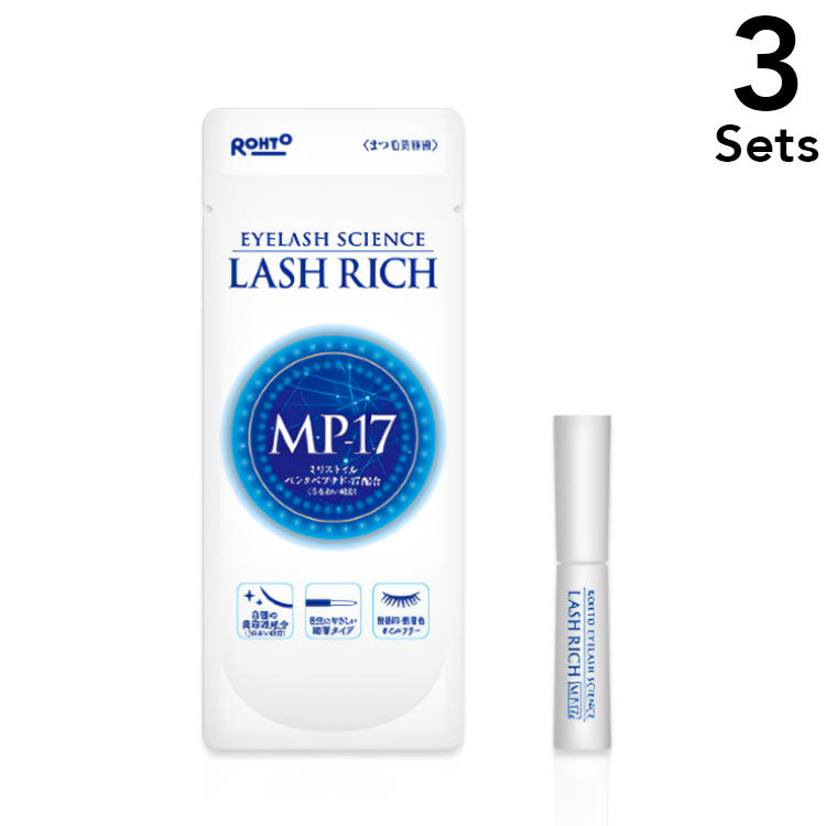 樂敦製藥 【3入組】樂敦製藥 LASH RICH 睫毛滋養精華液 2.5mL（1個月用量）