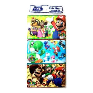 Super Mario Pocket Tissu 6 Packs Pocket Tissu