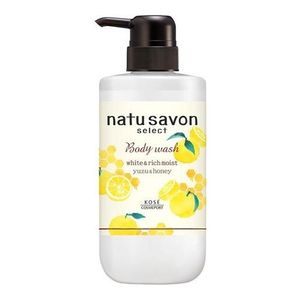 Softyimo Natu Sabon Select White Body Wash Rich Moist Yuzu & Honey 500ml