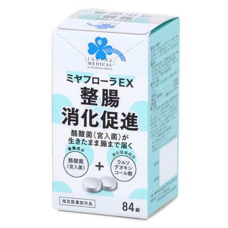 [指定医药部外品] Kurashiryumu Miyaflora EX 84粒