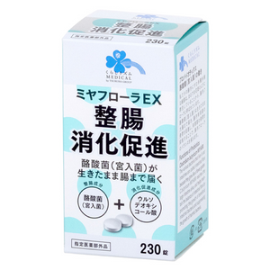 [Limited quantity price] [Designated quasi-drug] Kurashi Rhythm Miyaflora EX 230 tablets