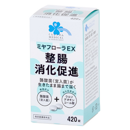 [指定医药部外品] Kurashiryumu Miyaflora EX 420粒