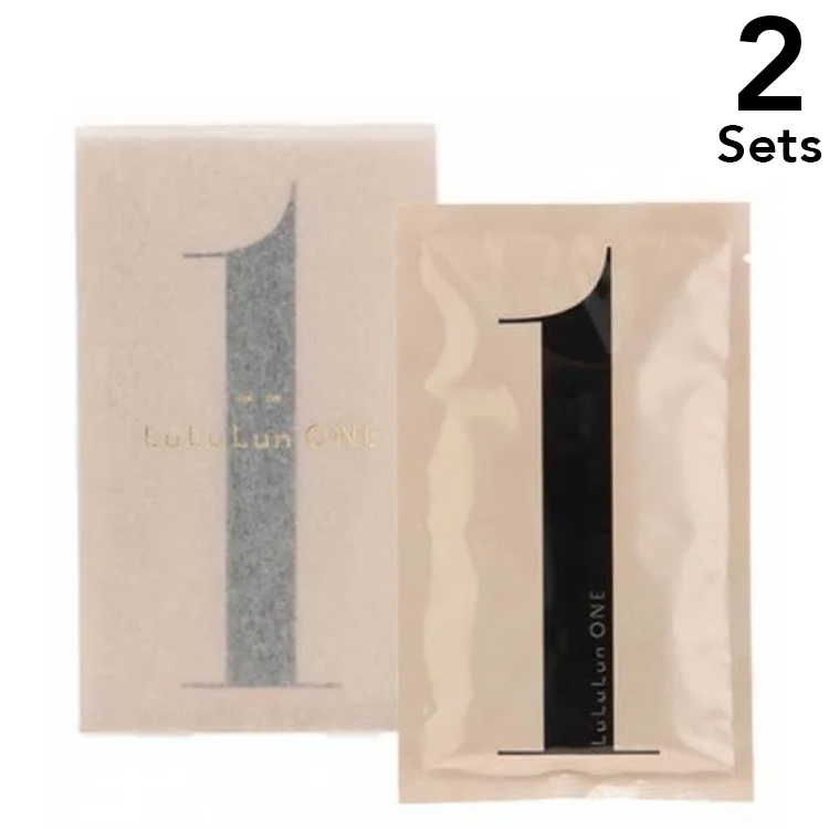 [Set of 2] LuLuLun ONE Sheet Mask, 1 sheet per pack (30 mL essence) × 5 packs