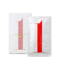 Lululun One White 5 packs (1 sheet mask per pack, 30 mL of essence each)
