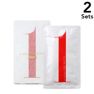 [Set of 2] Lulurun ONE WHITE 1 piece (essence 30ml) x 5 packets