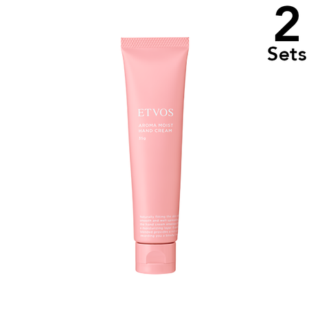 【2개 세트】ETVOS 에트보스 아로마 모이스트 핸드크림 컴 업 로지스 35g