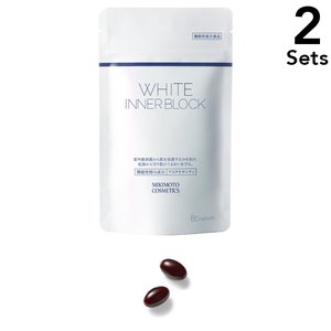 [2 세트] Mikimoto White Inner Block 30.6g [510 mg (함량 300 mg) x 60 정제]