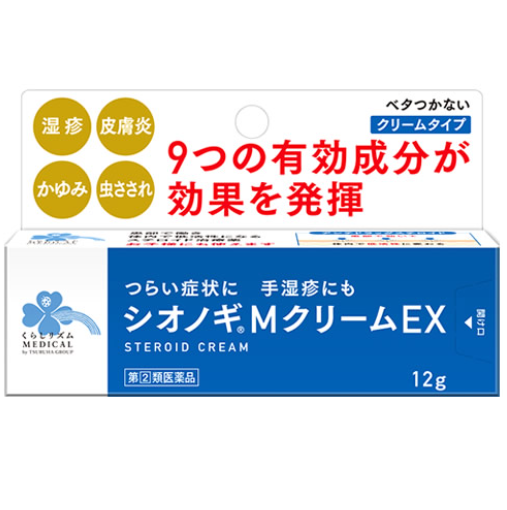 [指定第2類醫藥品] Kurashiryuthm Shionogi M Cream EX 12g
