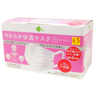 Kurashi Rhythm Soft & Comfortable Face Masks a (Small), 65 Count