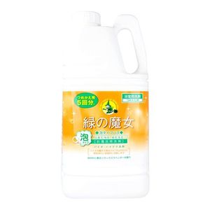 녹색 마녀 폼 타입 버스 2000ml (리필 용)