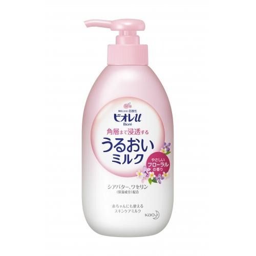 [24件套] 花王 碧柔 u 保湿乳液 花香渗透至角质层 300ml