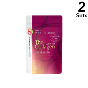 [Set of 2] Shiseido The Collagen Lux Rich &lt;Tablet&gt; 180 tablets (about 30 days)