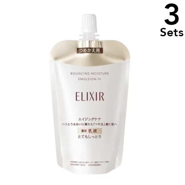 ELIXIR/怡麗絲爾 【3入組】ELIXIR 怡麗絲爾 美白化妝水 WT Ⅱ 替換裝 [化妝水] 150mL