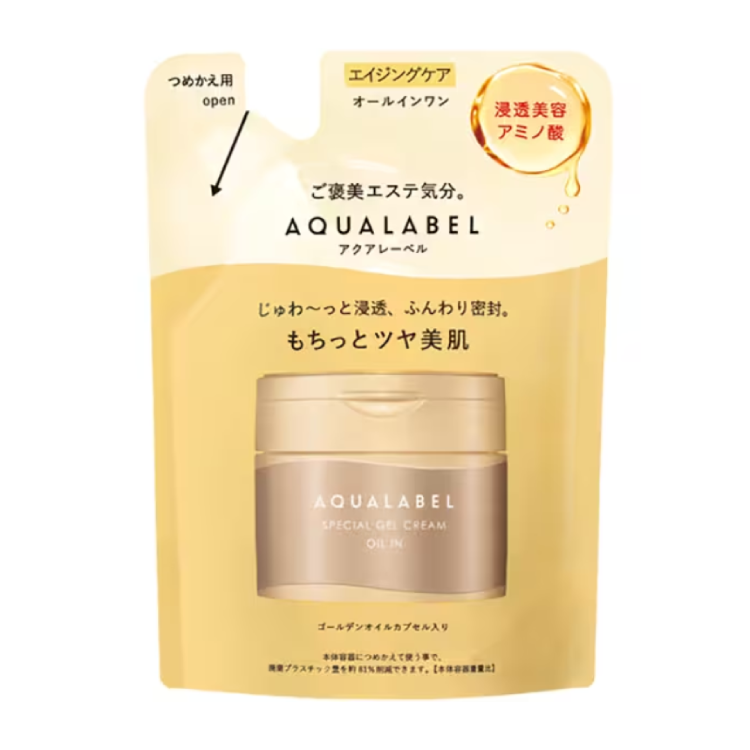 AQUA LABEL Special Gel Cream EX (Oil-In) Refill [Cream] 81g