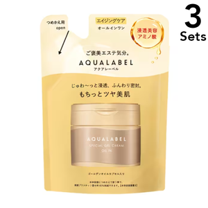 [Set of 3] AQUA LABEL Special Gel Cream EX (Oil-in) Refill [Cream] 81g