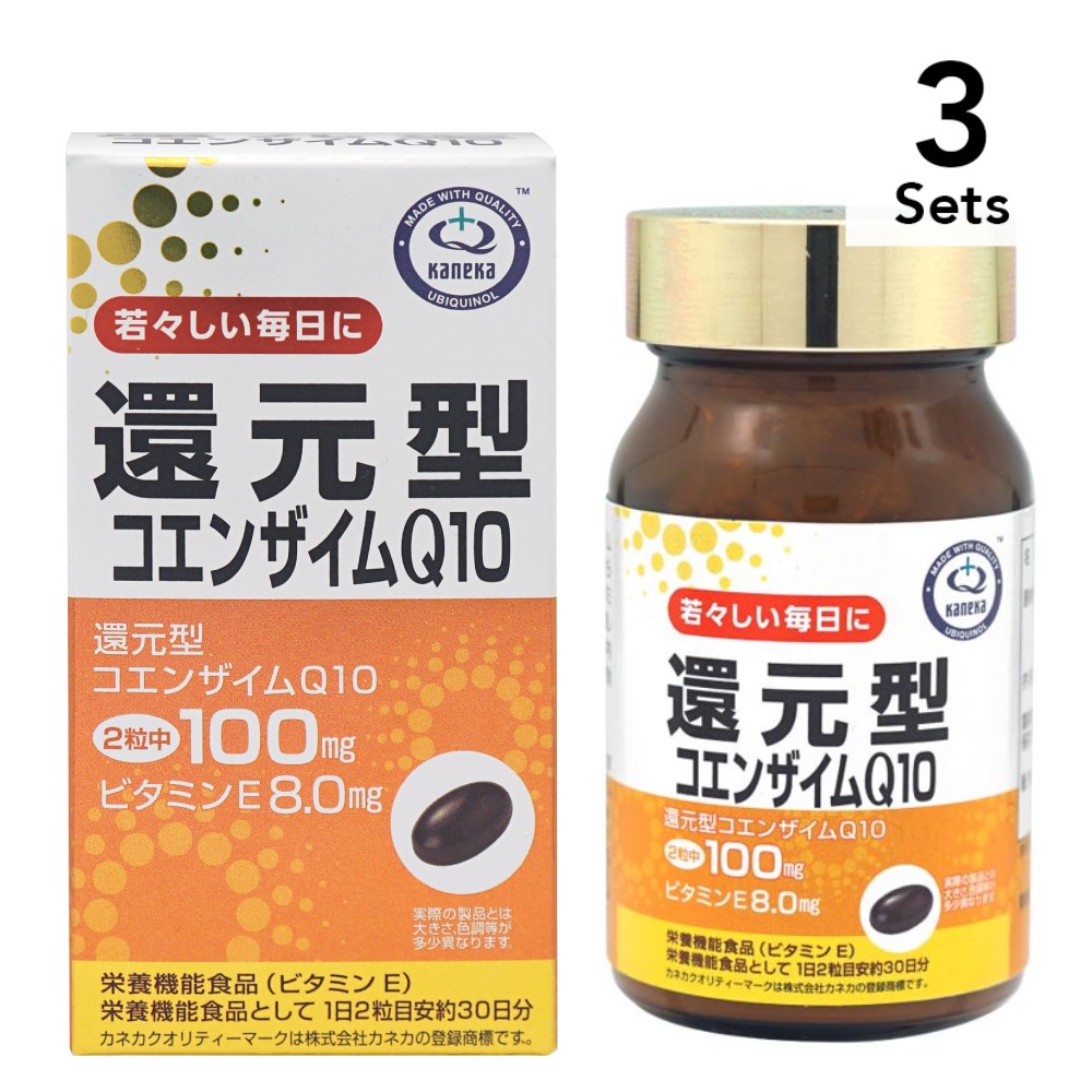 unimatriken [3入組]UNIMATRIKEN 還原型輔酵素Q10 60粒