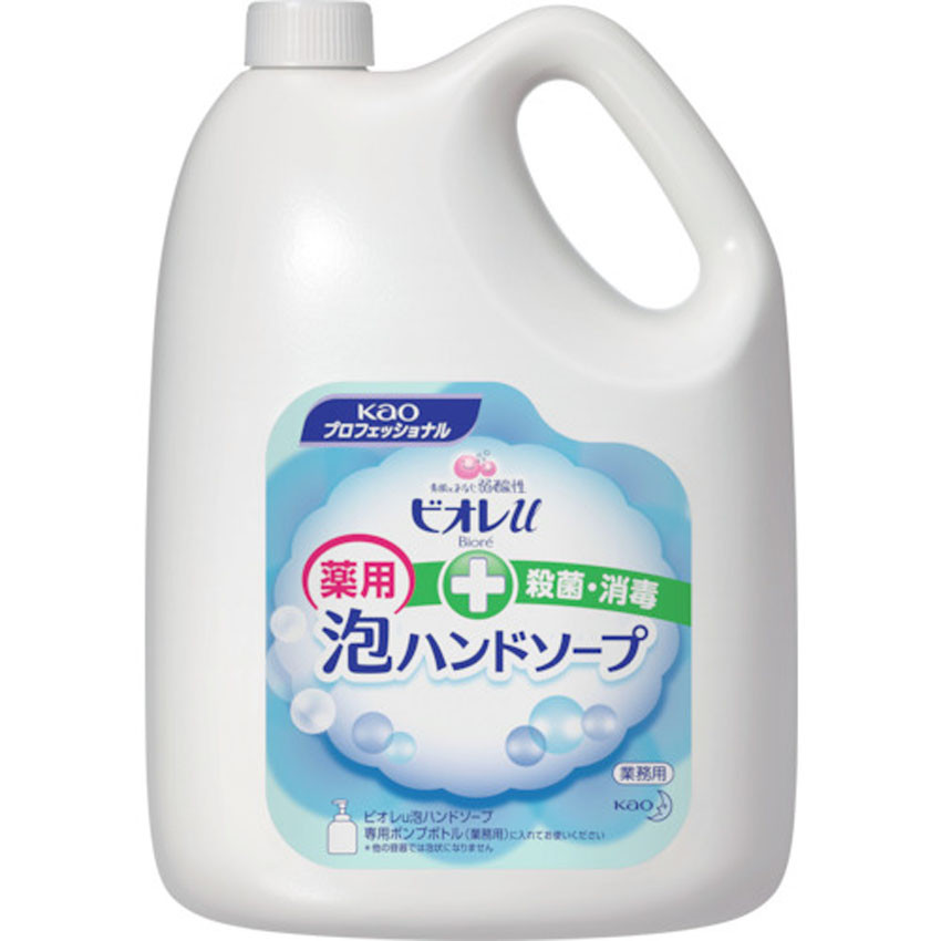花王 [3套] Biore U泡沫手肥皂商業4L