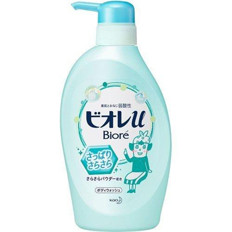 花王 【9入組】Biore u 清爽乾爽型 按壓瓶 480ml