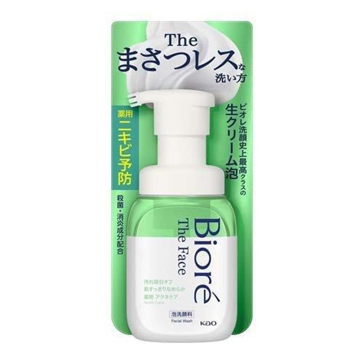[24件套] Biore 洁面泡沫祛痘洗面奶 200ml