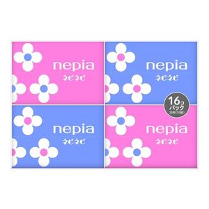 Nepia Nepinepi Pocket Tissues, Regular Type, 16 Pack