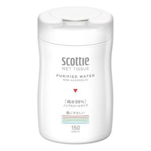 Scotty wettissu Pure Water 99 % 비 알코올 유형 150 시트 (Body)