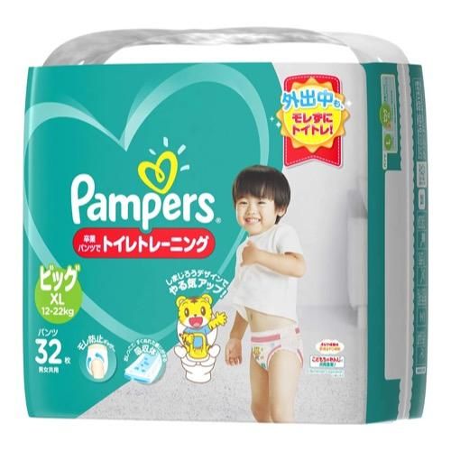 Pampers는 32 개의 바지 (Big XL)를 졸업했습니다.