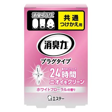 消臭力 插電式芳香劑 白色花香 20mL（替換用）