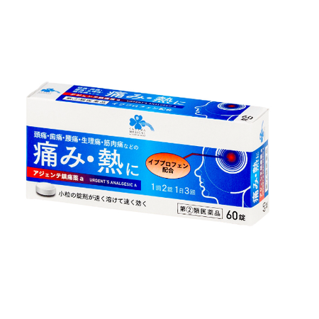 [指定第2類醫藥品] Kurashirhythm Medical Agente Painkiller A 60片