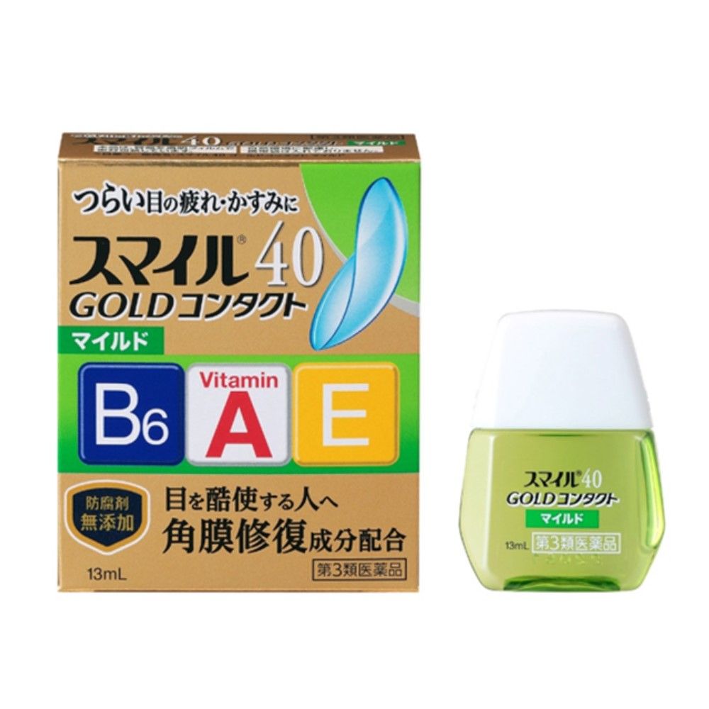 【第3類医薬品】スマイル40 ゴールドコンタクト マイルド 13ml