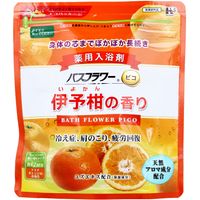 ヘルス バスフラワー ピコ 薬用入浴剤 伊予柑の香り スプーン付