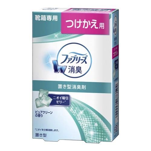 Febreze Odor Eliminator for Shoe Cabinets, Pure Clean Scent, 130 g (Refill)