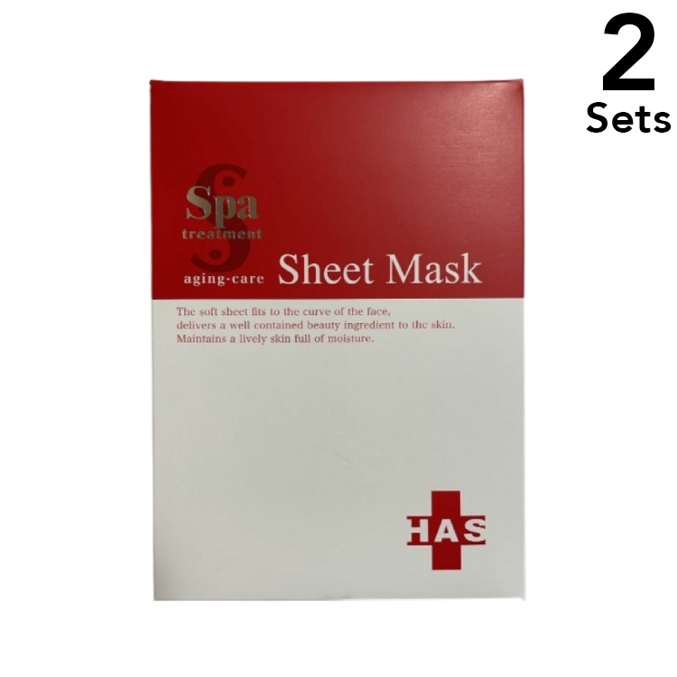 SPA Spa Treatment HAS Sheet Mask &lt;Serum Mask&gt; 4 sheets (serum volume 21mL, 4 sheets) [Set of 2]