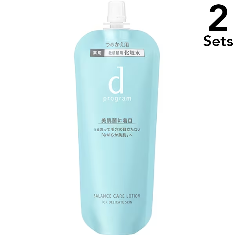 資生堂 [2集] Shiseido D計劃平衡護理化妝水MB（重新填充）[Lein] 120ml