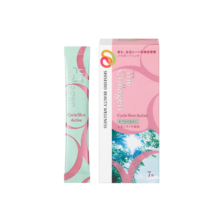 Shiseido The Collagen Cycle Shot Active, 7 sachets (approx. 7-day supply)