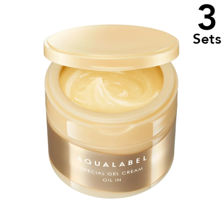 [Set of 3] Shiseido Aqua Shiseido Special Gel Cream EX (Oil-in) [Cream] 90g