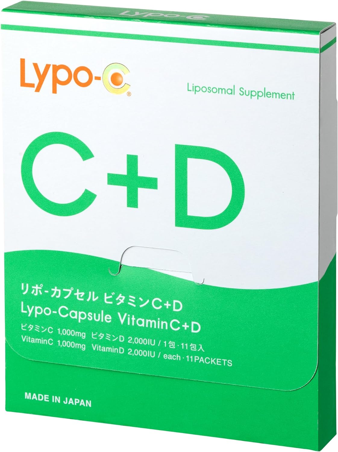 SPIC Lypo-C LYPO-C LIPO膠囊維生素C+D（11包）1盒